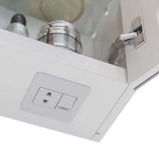 Зеркало-шкаф Lemark Zenon LM50ZS-Z 50 см подвесной с подсветкой